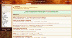 Desktop Screenshot of forum.profantasy.com